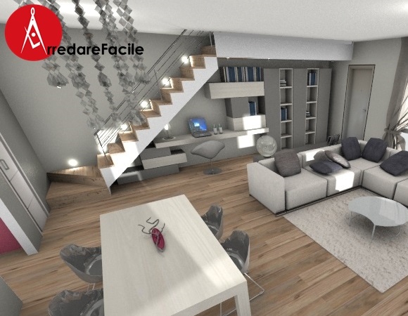 Arredare Facile - UNA CUCINA SOTTO LA SCALA Arredare Facile - UNA CUCINA SOTTO LA SCALA